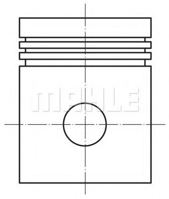 0122103 KNECHT-MAHLE Поршень d79.x1.2x1.2x2. +.5 [min 4] Цена за 1 шт.