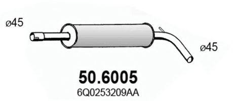 506005 ASSO Резонатор