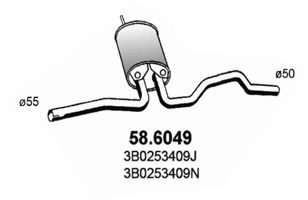 586049 ASSO Резонатор