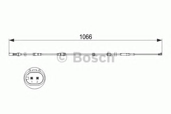 1987473501 BOSCH bmw 7 f01 3.0-6.0i3.0-4.0d 08- r сигна