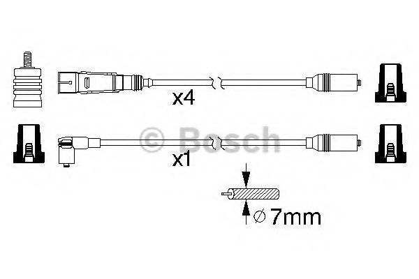 0986356317 BOSCH КОМПЛЕКТ В.В. ПРОВОДОВ