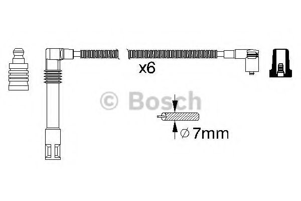 0986356321 BOSCH комплект проводов