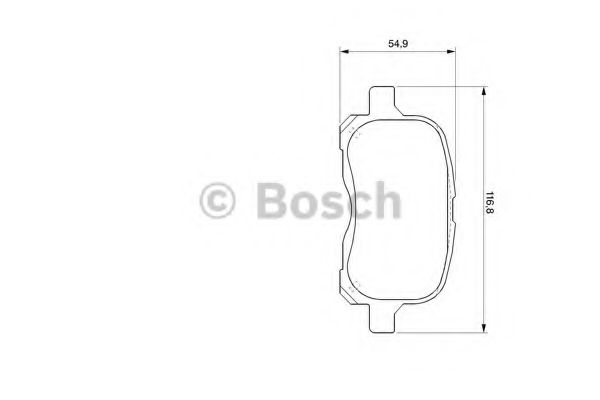 0986424692 BOSCH toyota corolla 1.4-1.6i 00- f