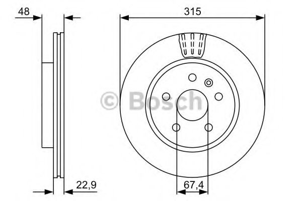 0986479514 BOSCH opel insignia 1.6-2.8i2.0cdti 08- r