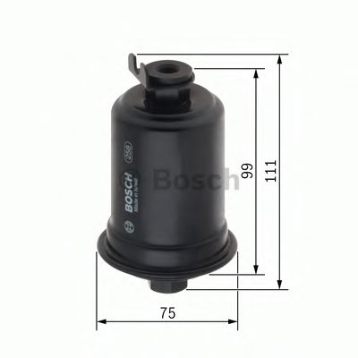 0450905916 BOSCH Фильтр топливный HONDA ACCORD 1.8-2.2iCIVIC 96-