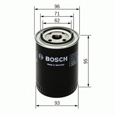 0451103004 BOSCH фильтр масленный