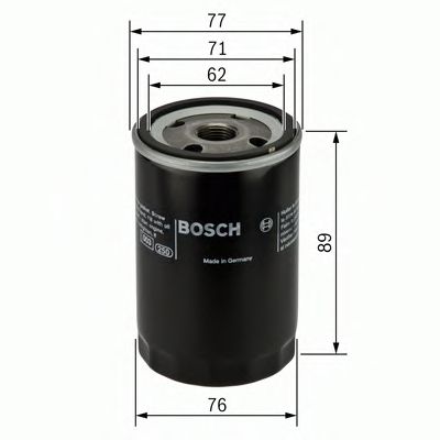 0451103227 BOSCH фильтр масляный