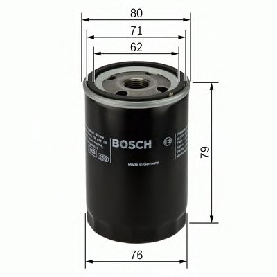 0451103349 BOSCH МАСЛЯНЫЙ ФИЛЬТР OC 13