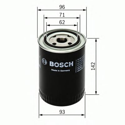 0451104063 BOSCH фильтр масленный