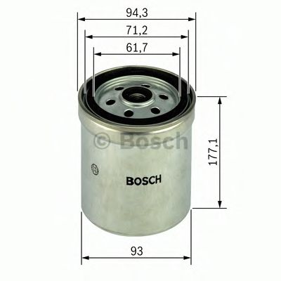 1457434180 BOSCH ВСТАВКА ТОПЛИВН. ФИЛЬТРА