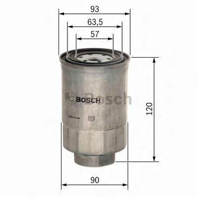 F026402063 BOSCH Топливный фильтр