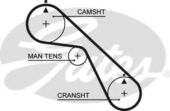 5530XS GATES ремень грм