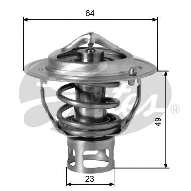 TH04077G1 GATES 7412-10245 термостаты th04077g1