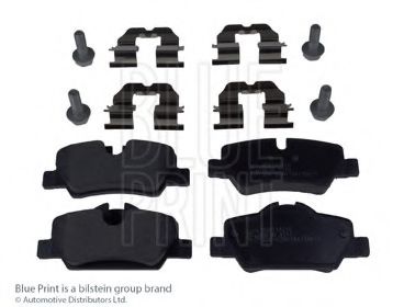 ADB114216 BLUE PRINT Колодки тормозные задние BMW E81/E87/MINI COOPER 04- Blue Print