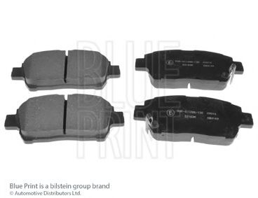 ADT342105 BLUE PRINT Комплект тормозных колодок, дисковый тормоз