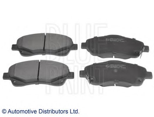 ADT342141 BLUE PRINT Комплект тормозных колодок, дисковый тормоз