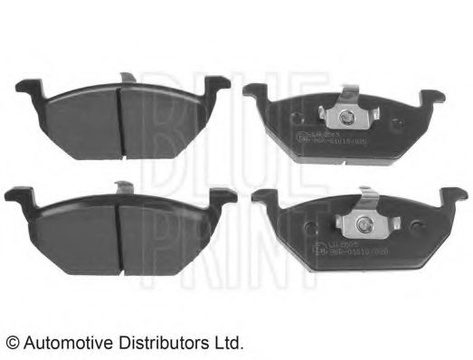 ADV184202 BLUE PRINT комплект колодок дисковых vw polo 09-, audi a1 10