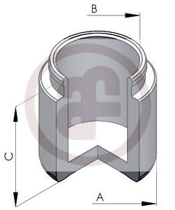 D025128 SEINSA AUTOFREN Поршень торм.cуппорта MITSUBISHI,SUBARU,FORD d.43