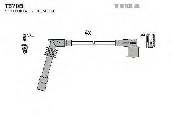 T629B TESLA Провода