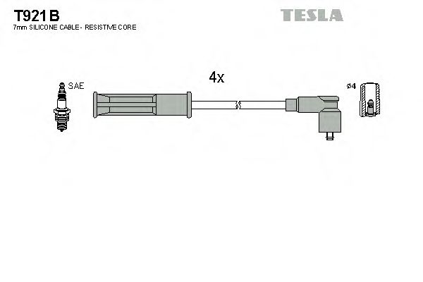 T921B TESLA /в RENAULT LOGAN 1.4/1.6  к-т