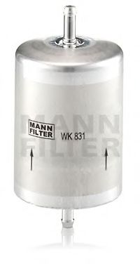 WK831 MANN Wk831 (kl65) топливный фильтр