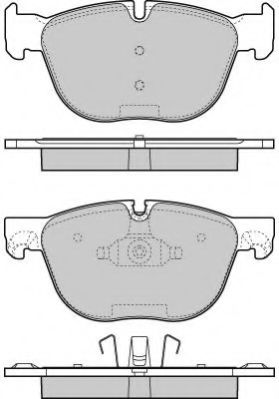 FBP1666 FREMAX колодки торм.пер.