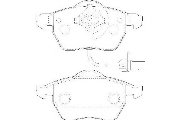 WBP20676A WAGNER колодки дисковые п. Audi A6 2.2.41.9D2.7D3.D 97>