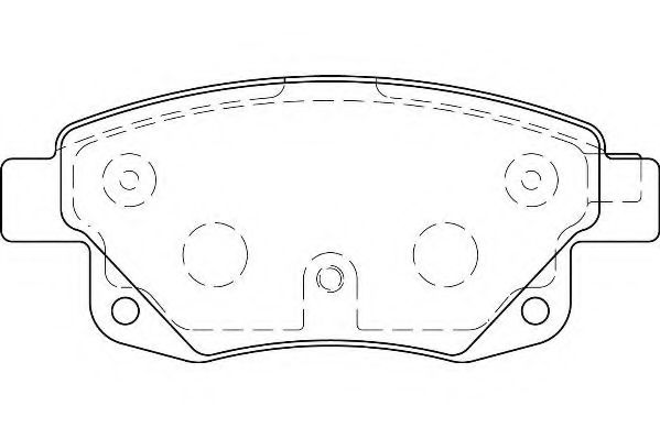 WBP24486A WAGNER колодки дисковые з. ford transittourneo connect 2.2tdci2.4tdci 06>