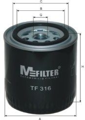 TF316 MFILTER масляный фильтр