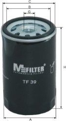 TF39 MFILTER AUDI, SEAT, VW,CHRYSLER VOYAGER, FORD, DA