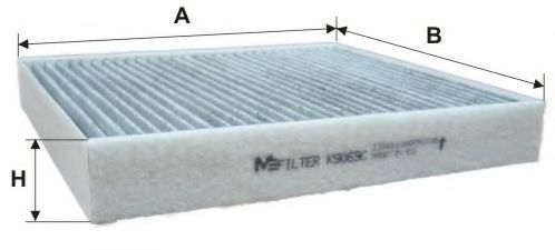 K9069C MFILTER фильтр, воздух во внутренном пространстве