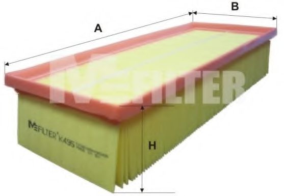 K495 MFILTER Воздушный фильтр