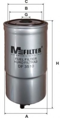 DF3510 MFILTER топливный фильтр