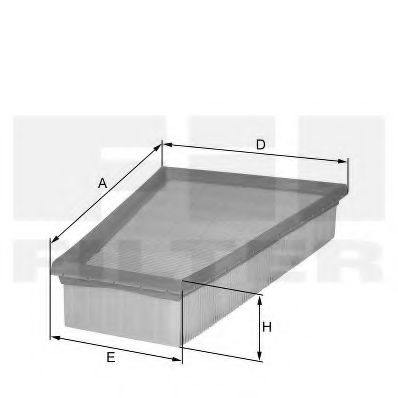 HP2281 FIL FILTER Воздушный фильтр