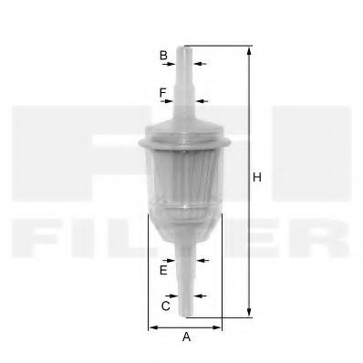 ZP8014FP FIL FILTER Топливный фильтр