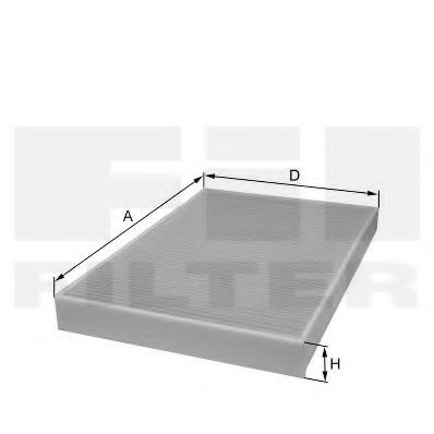 HC7071 FIL FILTER Фильтр, воздух во внутренном пространстве