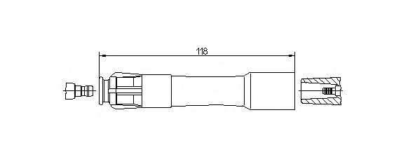 13249A18 BREMI Наконечники свечные