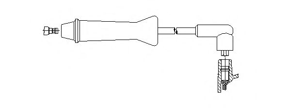 60370 BREMI Провод зажигания