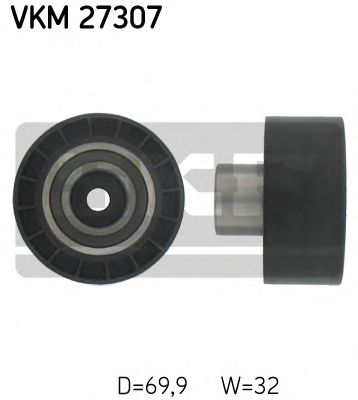 VKM27307 SKF ролик натяжителя