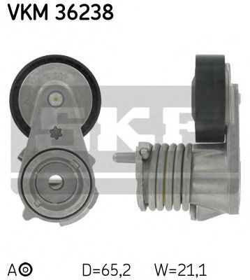 VKM36238 SKF Натяжитель ремня приводного VOLVO C3S4 2.4D2.5 4-