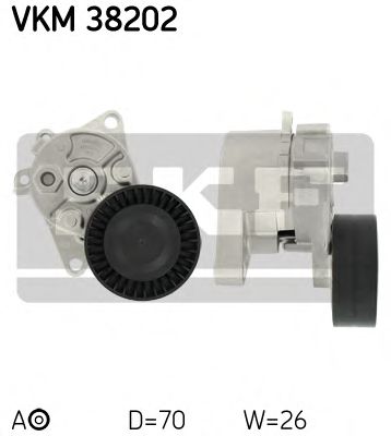 VKM38202 SKF Механизм натяжения BMW E34/E36/E46 mot.M50/M52