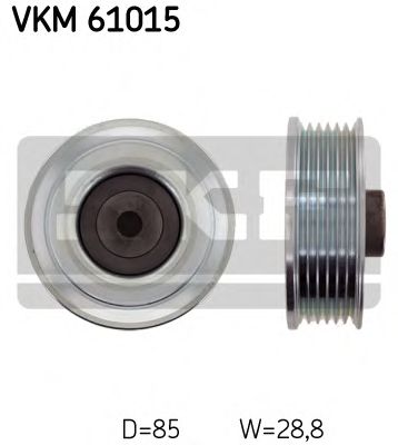 VKM61015 SKF Ролик ремня приводного TOYOTA AVENSIS/CORLLA/AURIS 02- 1.4-1.8