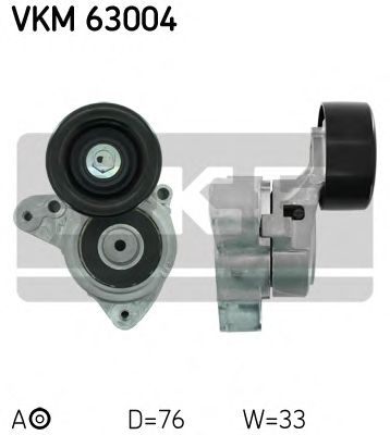 VKM63004 SKF Ролик ремня приводного HONDA ACCORD/CR-V 03- 2.0-2.4