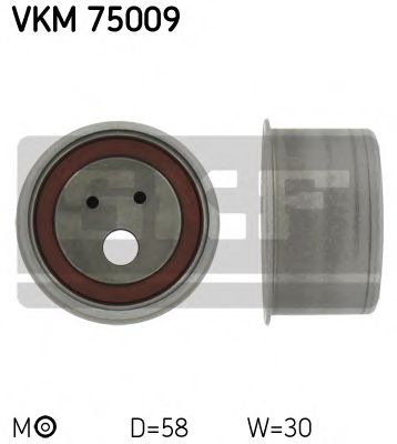 VKM75009 SKF натяжной ролик