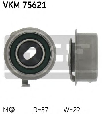 VKM75621 SKF натяжной ролик