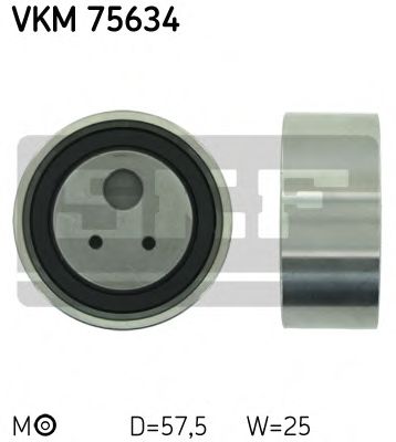 VKM75634 SKF натяжной ролик