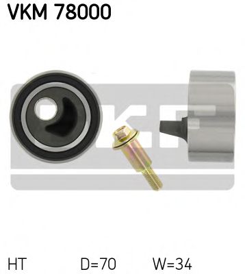 VKM78000 SKF натяжной ролик