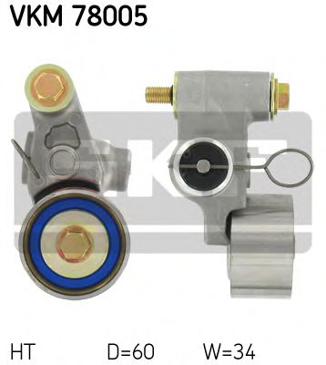 VKM78005 SKF Ролик натяжителя ремня ГРМ