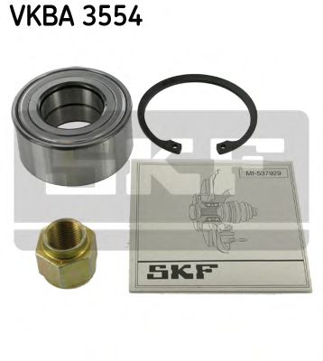 VKBA3554 SKF К-т подшипника ступицы пер citroen c2/c3 1.4/1.6 02->