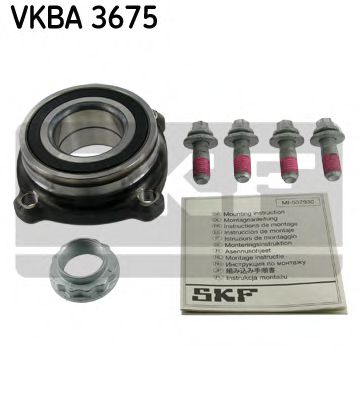 VKBA3675 SKF Ступица с подшипником BMW E6E61E65X5(E53) зад.